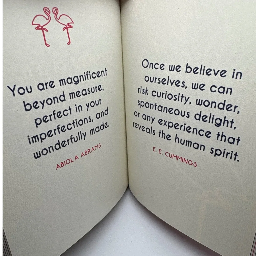 Never Stop Dreaming Inspirational Quotes Book Flamingo‎ Design Dream Graduation